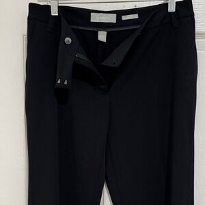 Liz Claiborne Women's Classic Black Dress Pants Mid Rise Size 8-10